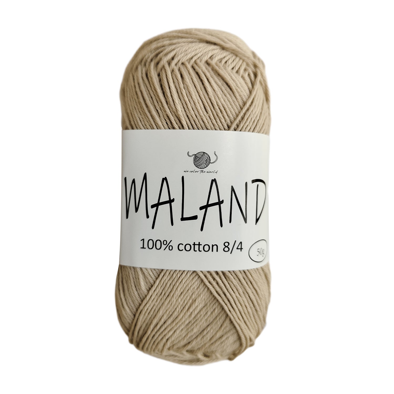 MALAND Bomuldsgarn 8/4 - Ecru