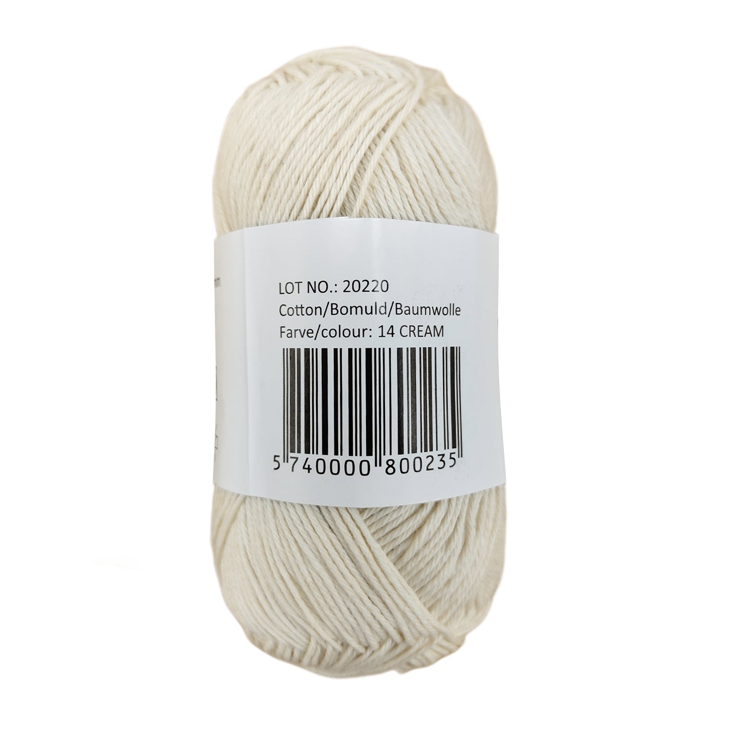 MALAND Bomuldsgarn 8/4 - Creme