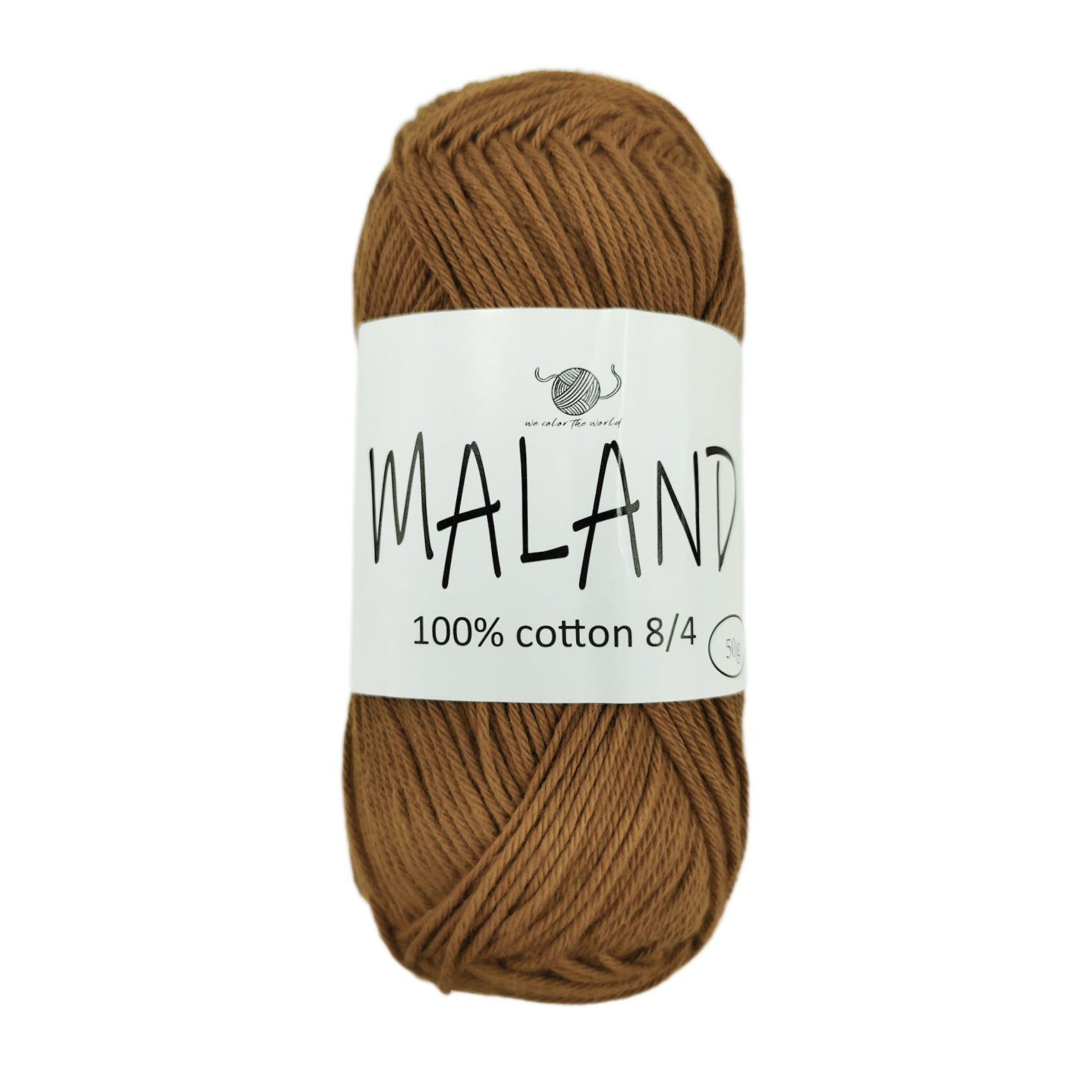 MALAND Bomuldsgarn 8/4 - Caramel
