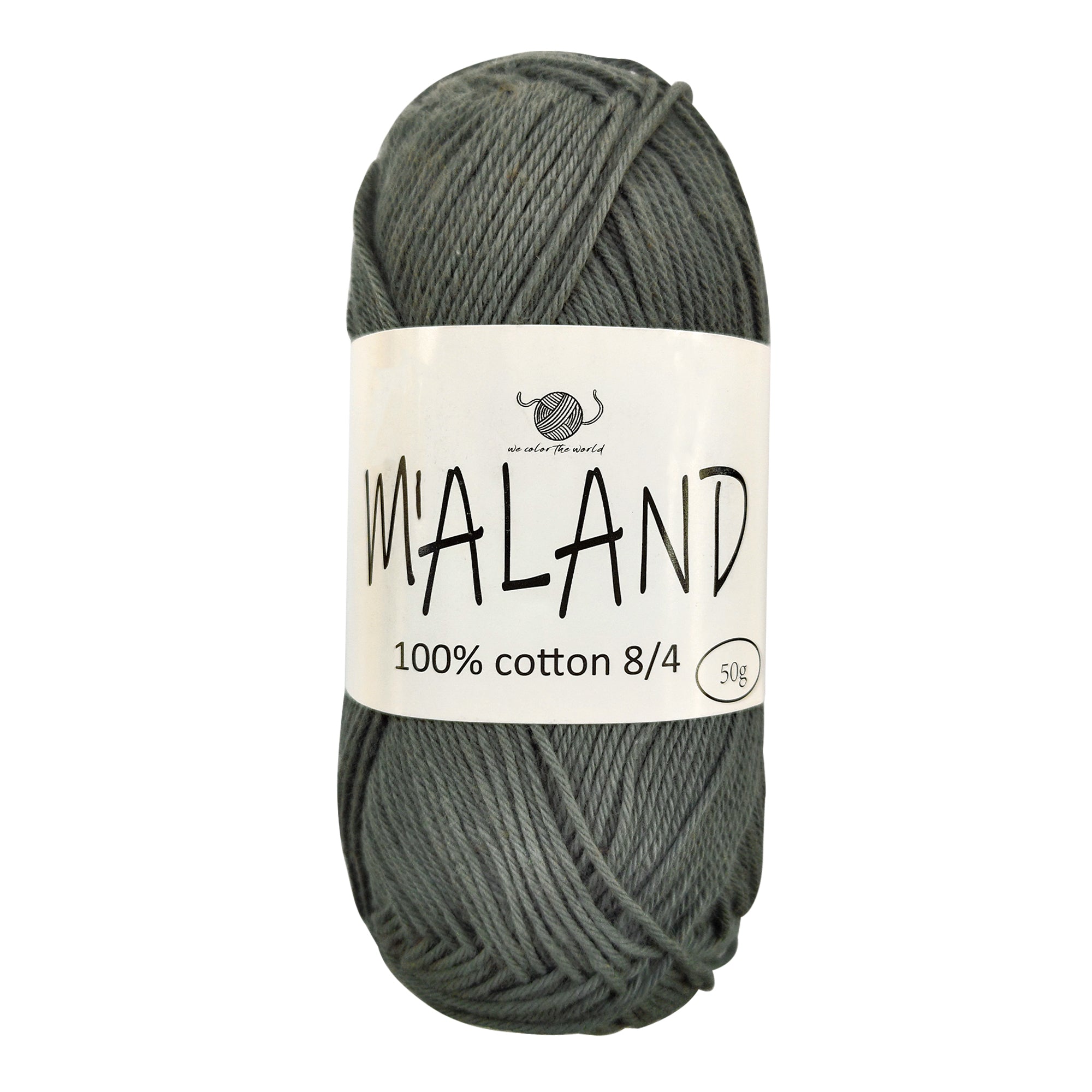 MALAND Cotton 8/4 - Mørke Grå