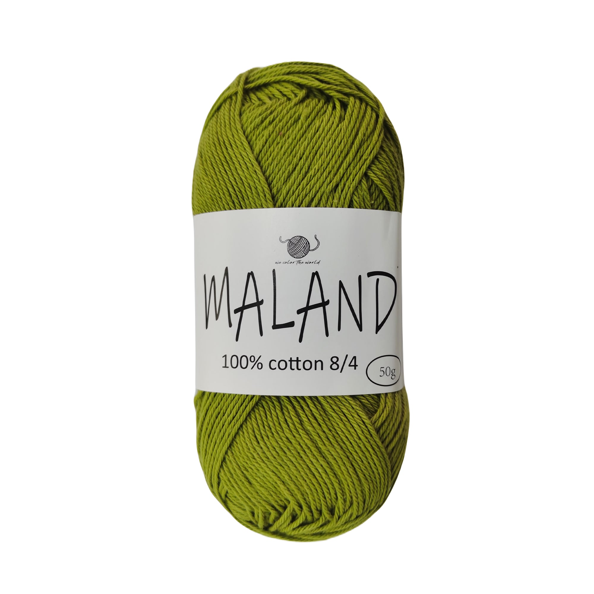 MALAND Cotton 8/4 - Oliven grøn