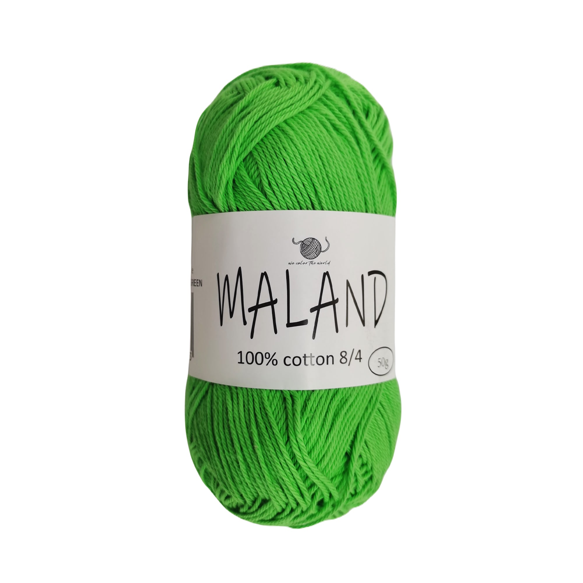 MALAND Cotton 8/4 - Æble Grøn