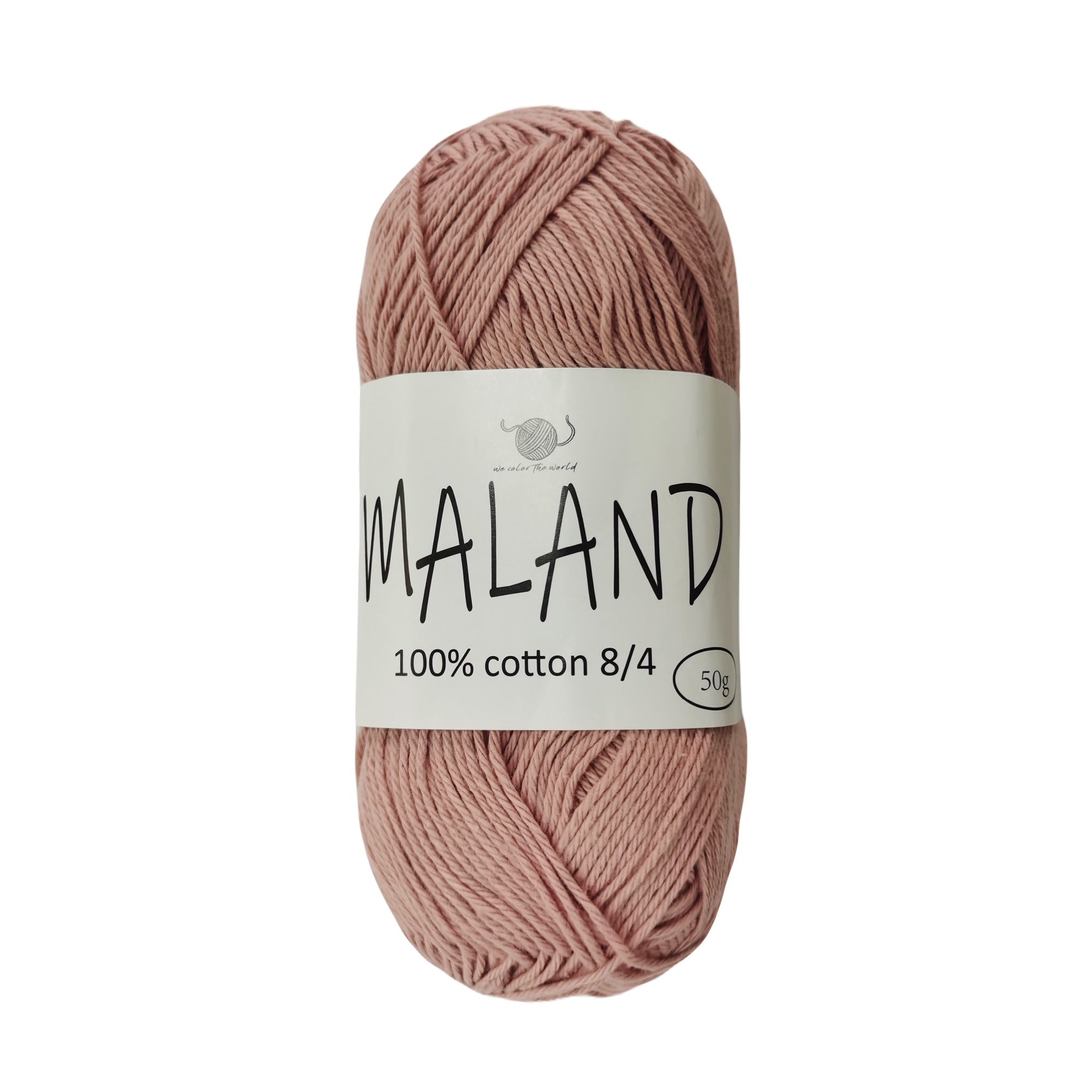 MALAND Cotton 8/4 - Pink 'dust'