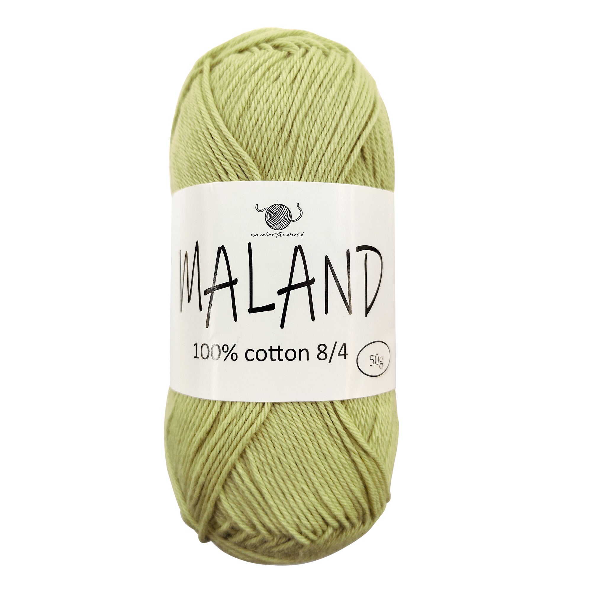 MALAND Cotton 8/4 - Grøn 'palova'